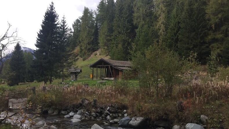Vackert utomhusområde