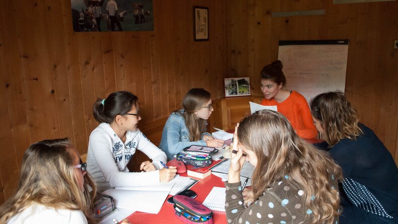 Class at friLingue Language Camps