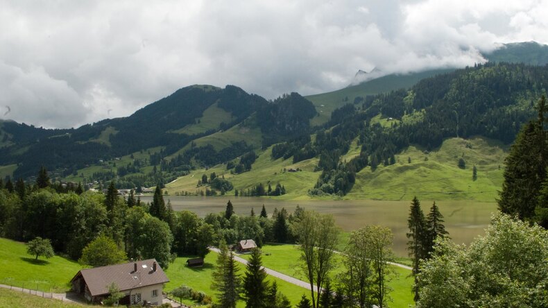Schwarzsee scenery 