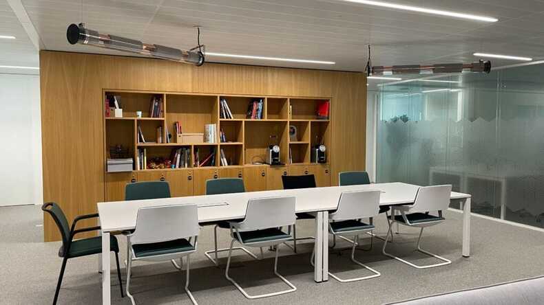 Library and study area at FTC Paris