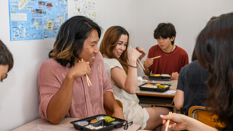 享受日本美食