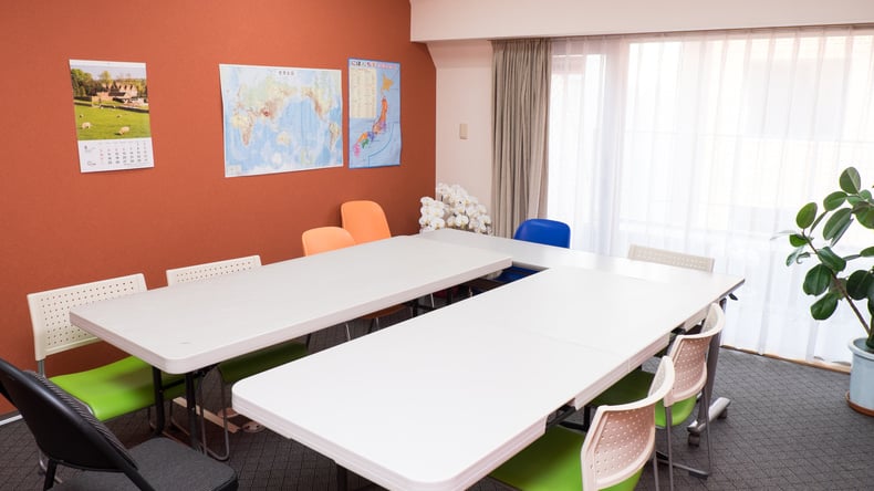 准备就绪的教室