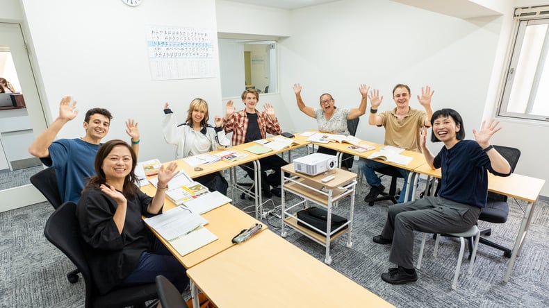 Alunos na sala de aula