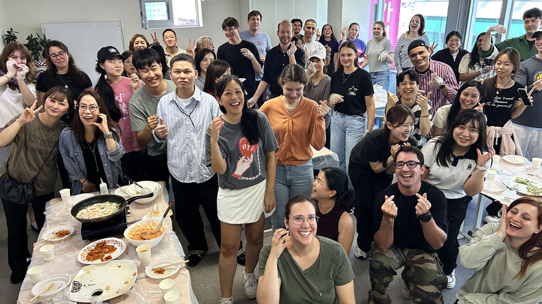 Aula de cultura coreana 