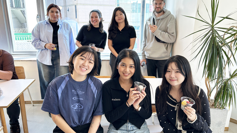 Comendo Songpyeon no Chuseok