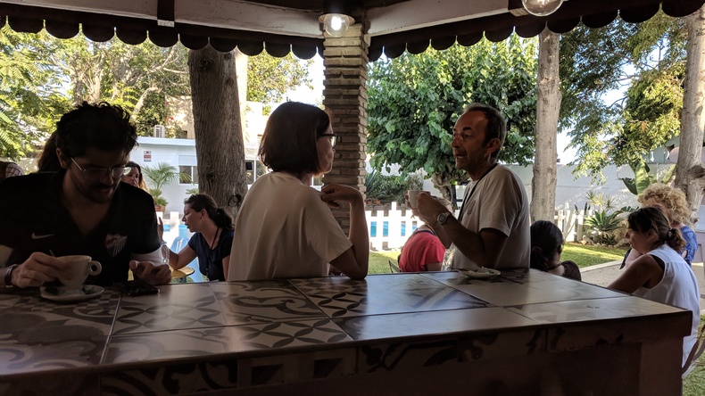 Una pausa nel nostro bar