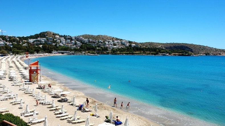 Pristine beach