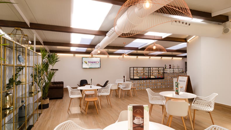Cafetería de la escuela Hispania
