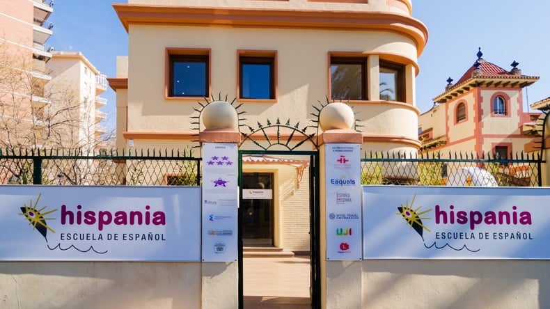 Edificio de Hispania, escuela de español