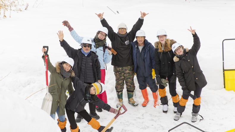 الإستمتاع بالثلج