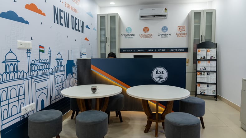 Recepção e área de espera do ILSC