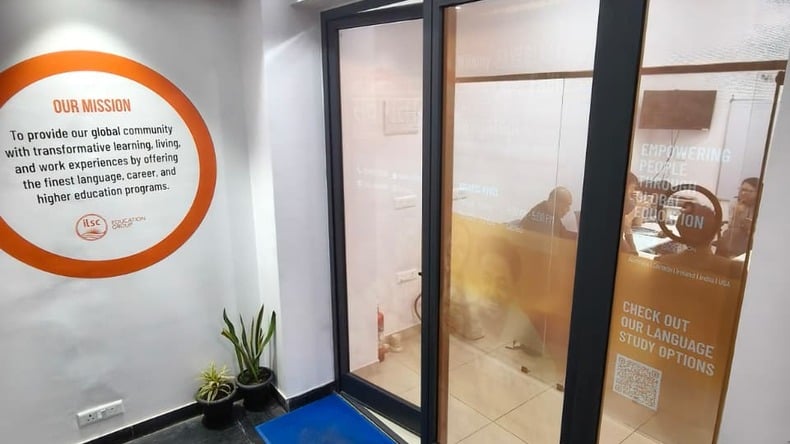 Entrada da escola