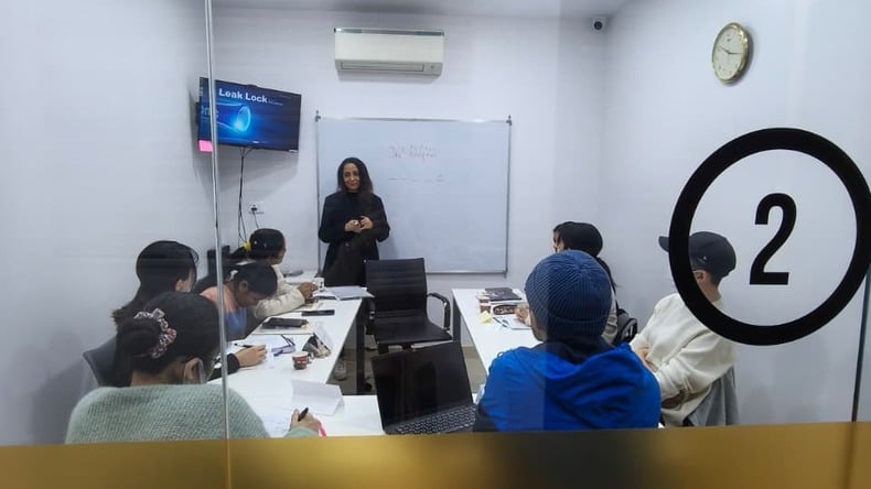 Sala de aula para pequenos grupos