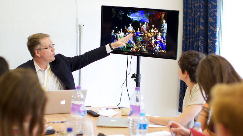 حصة الفن في الدورة