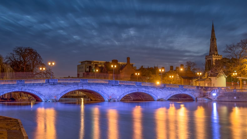 Büyük Ouse Nehri Bedford Köprüsü