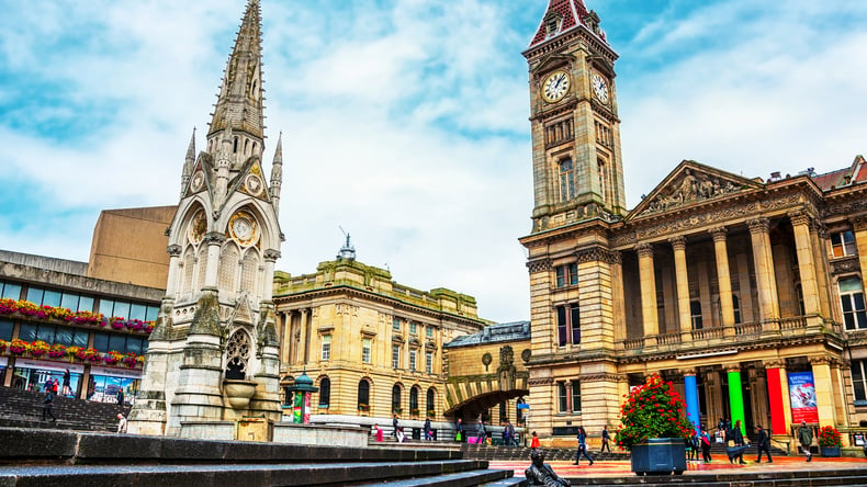 Chamberlain Square Birminghamissa