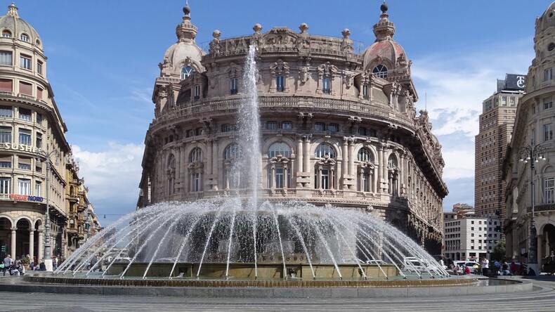 Piazza De Ferrari, Genua