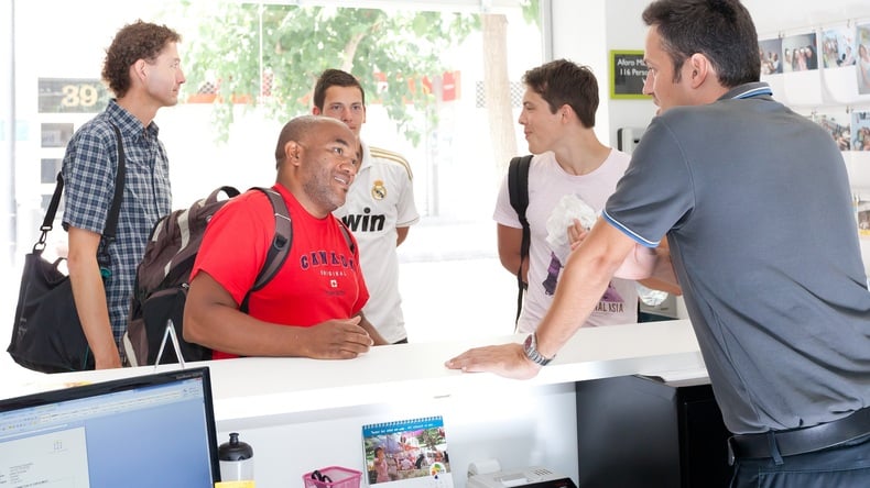 Instituto de Idiomas Ibiza receptie