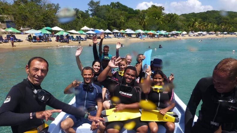 Diversão ao sol em Sosua