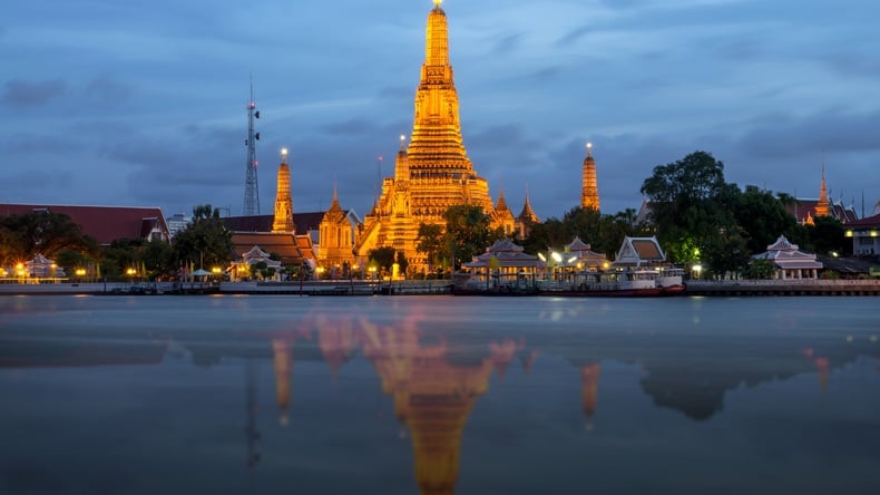 Visiting Wat Arun