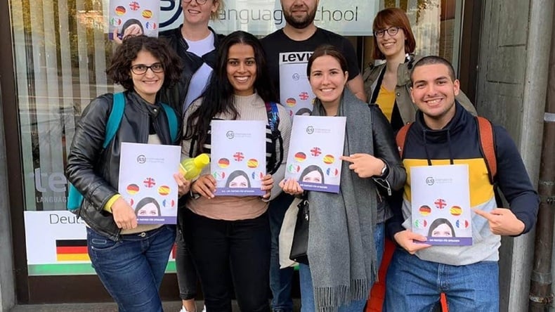 Students with certificates
