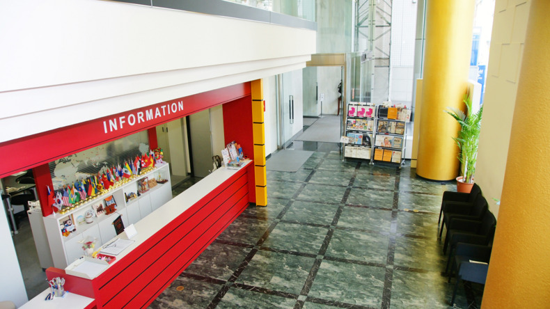 ISI Language School informationsskranke