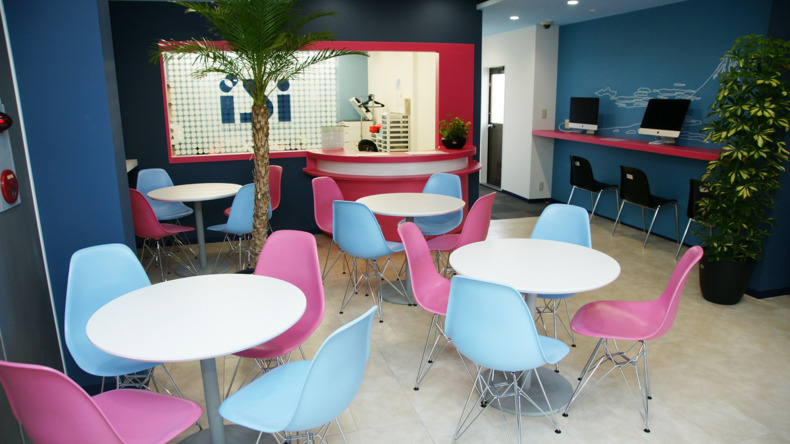 Tager en pause mellem lektioner