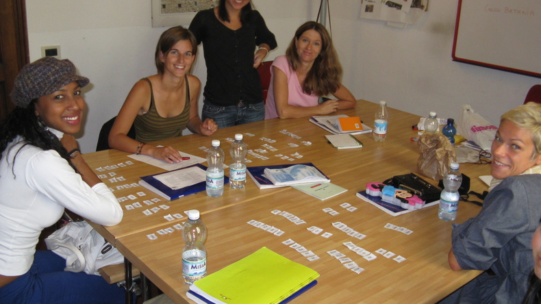 Istituto II David Italiaans op school