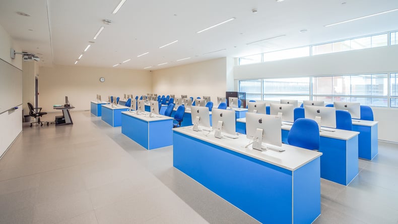 Klasserom på Amity University