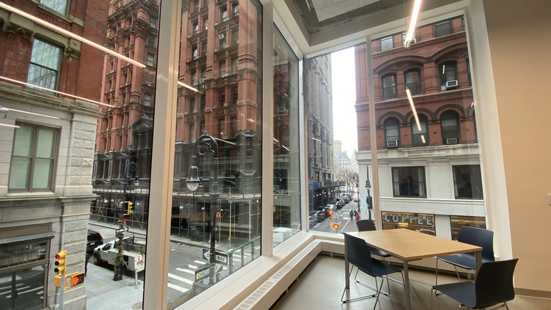 캠프에서 바라본 풍경