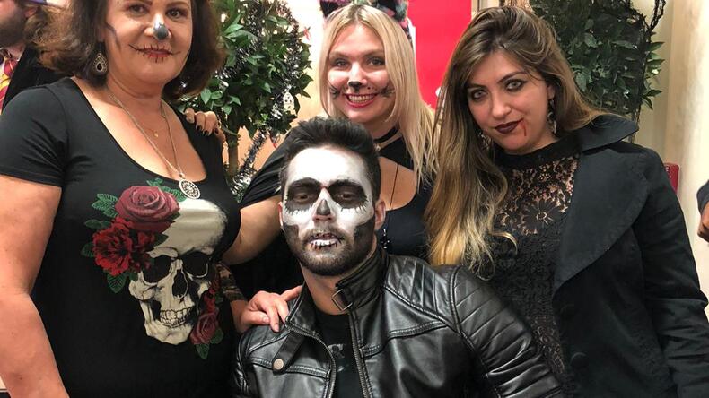 Halloween a Just Englishben