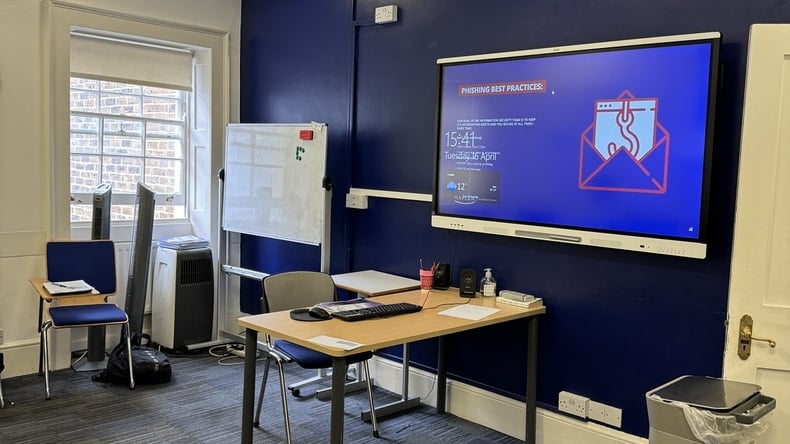 Osztályterem a Kaplan International Languages - Covent Gardenben