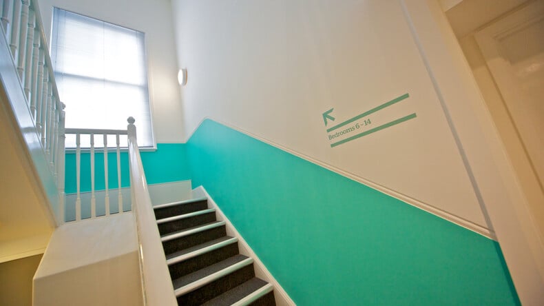 Twon center rezidencia lépcsőház