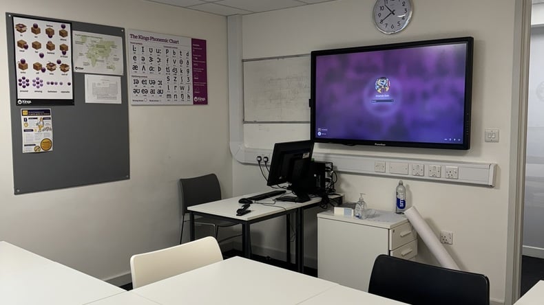 Læringsområde på Kings Brighton