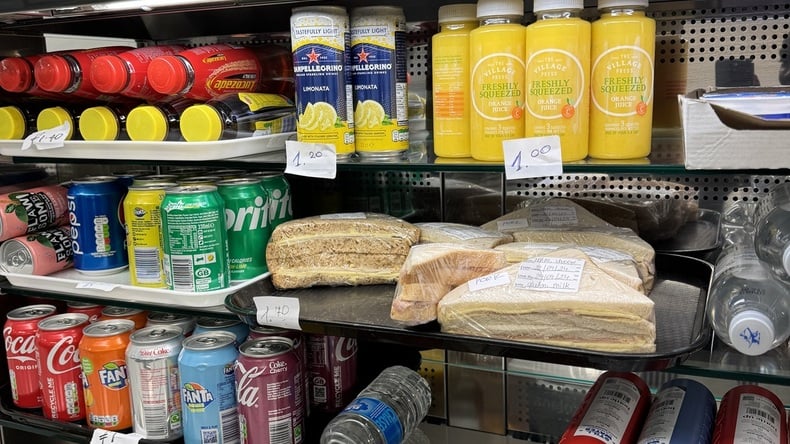 Udvalg af drikkevarer på Kings Brighton