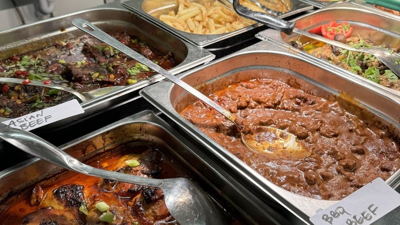 Udvalg af madmuligheder