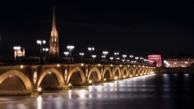 Bordeaux at Night