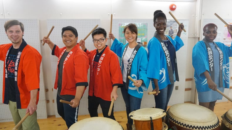 Students in Kyoto