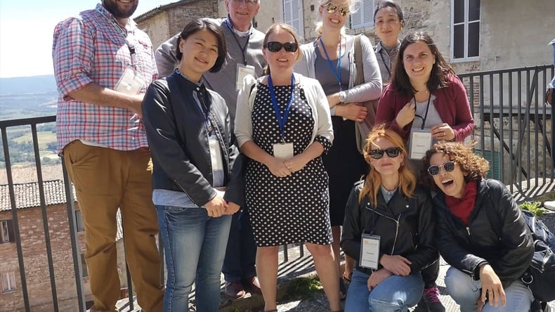 Boldog diákok a La Lingua La Vitában