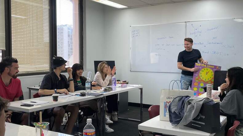 La Lingua Language School class
