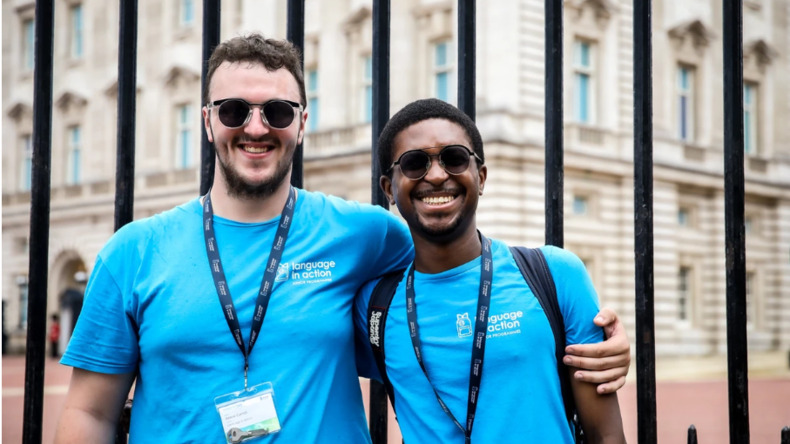 Studenter på besøk