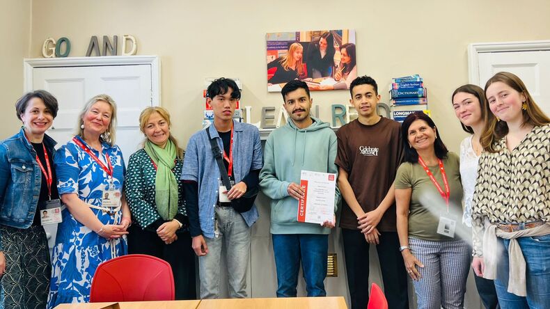 Classe d'anglais général B1, mai 2024