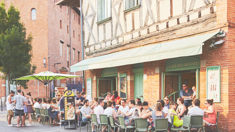 La terrasse de Langue Onze 