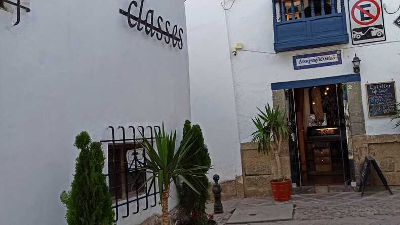 Skolebygning i Cuzco