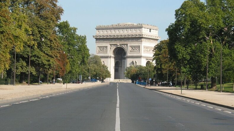 凯旋门（Arc de Triomphe）