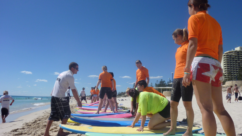 Surfing i Perth