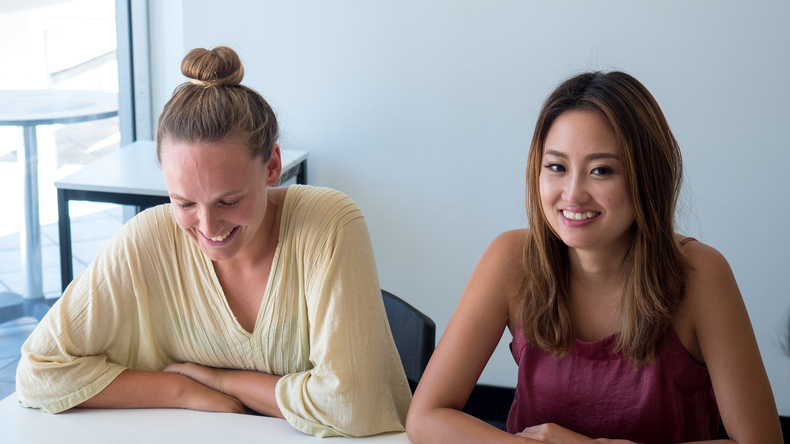 Students in class