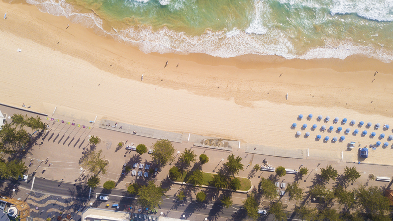 Views of the coast