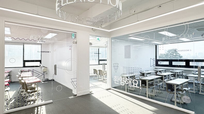 Salas de aula - Lexis Korea - Hongdae