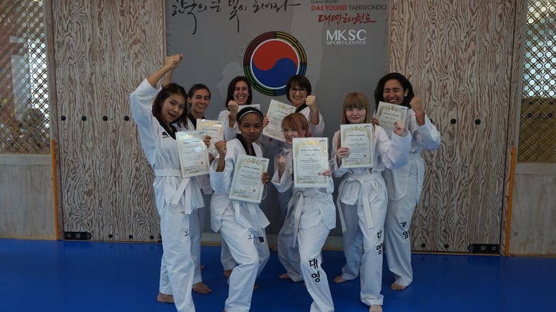 Lekcja Taekwondo